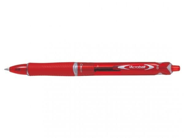 Kuglepen Pilot Acroball medium rød