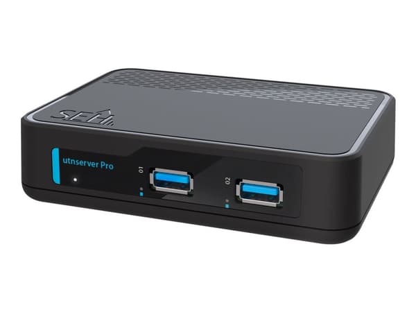 SEH utnserver Pro - Enhetsserver - 2 portar - 1GbE, USB 3.2 Gen 1