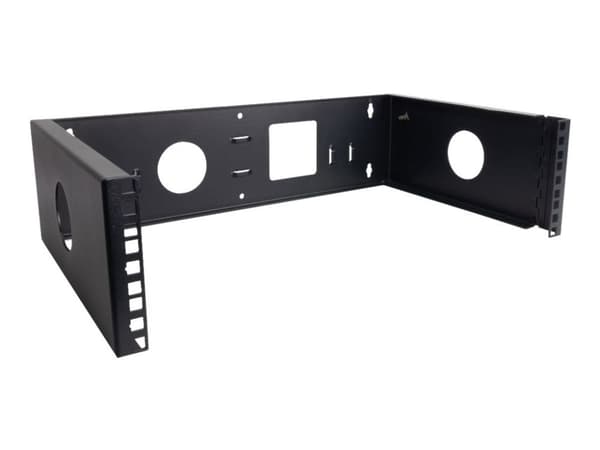 Inter-Tech 88887328, Kiinnityskiinnike, Musta, Terästä, 15 kg, 3U, 48,3 cm (19")