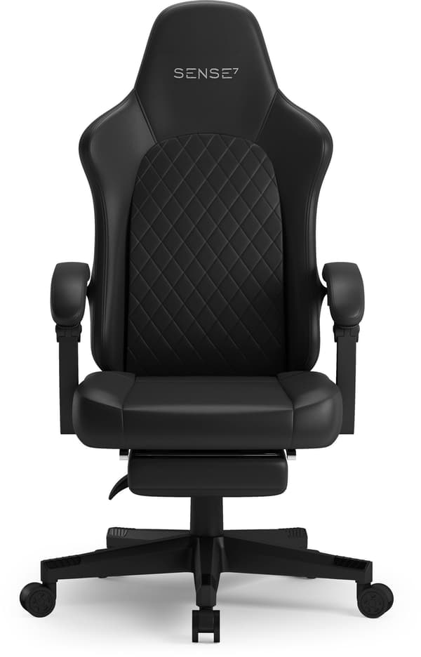 SENSE7 DEVON PU lenestol i svart