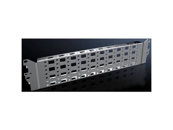 Rittal 8100.730, Systemskap, Grå, Rustfritt stål, 23 mm, 89 mm, 600 g