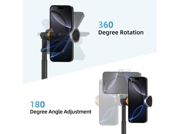 Tech-Protect TECH-PROTECT L09S Bluetooth selfiepinne stativ svart
