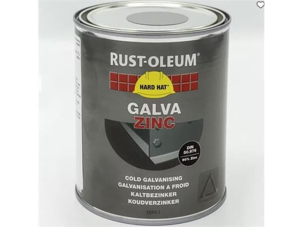 Galva Zinz koldgalvanisering mat grå