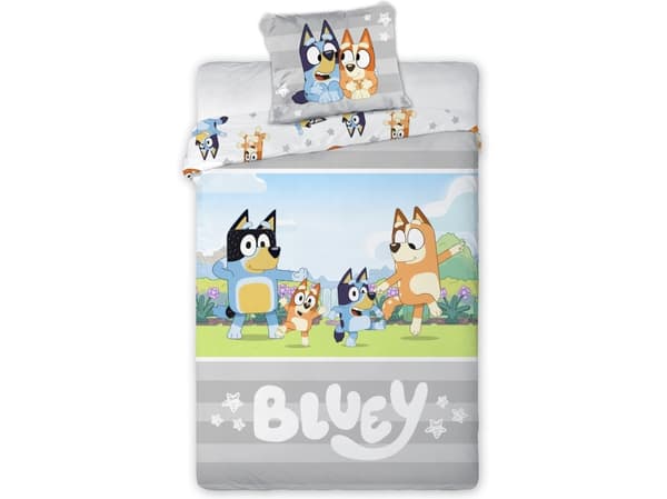 Bluey Junior sängkläder 100x135 cm 100% bomull