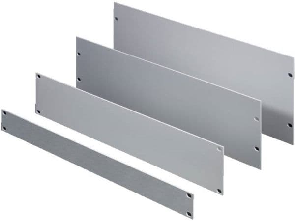 Rittal blindplater 12HE aluminium 3 stk