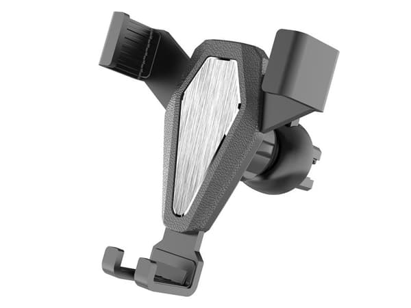 Hurtel Gravity smarttelefonholder til bil, sølv (YC07)