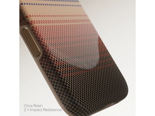 Pitaka KI1702BPM, Mobilskal, Apple, iPhone 17 Pro Max, 17,5 cm (6.9"), Orange