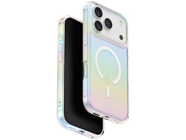 Uniq Iridescia Case for iPhone 17 Pro Max Magclick Charging - Multicolor