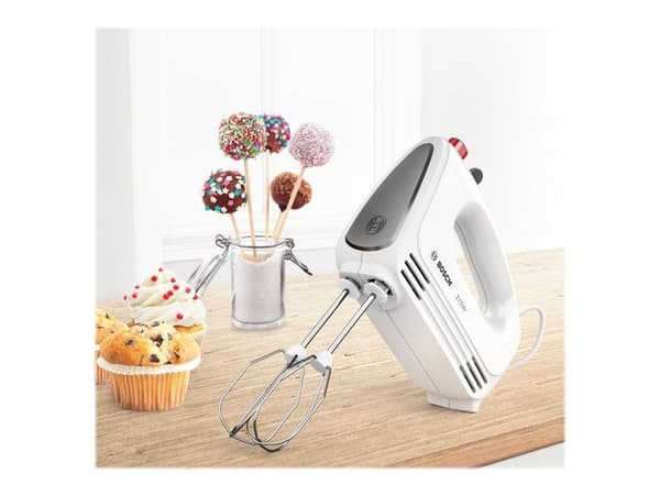 Bosch MFQ22100 - Håndmikser - 375 W - hvit/grå