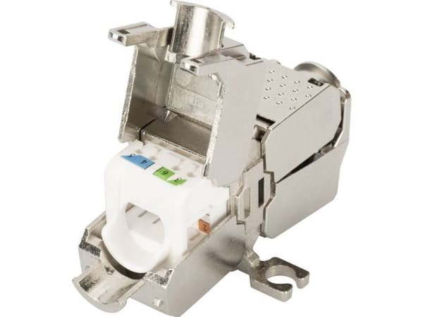 Konnektormodul Cat.6A AWG22-26