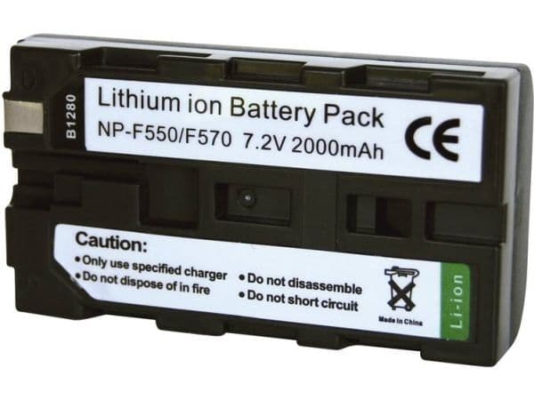 Conrad 250467, 2000 mAh, 7,2 V, litiumjon (Li-Ion)