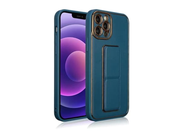 Nytt stativ-skal för iPhone 13 Pro Max med stativ - blå