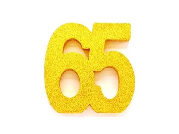 Guld borddekoration 65