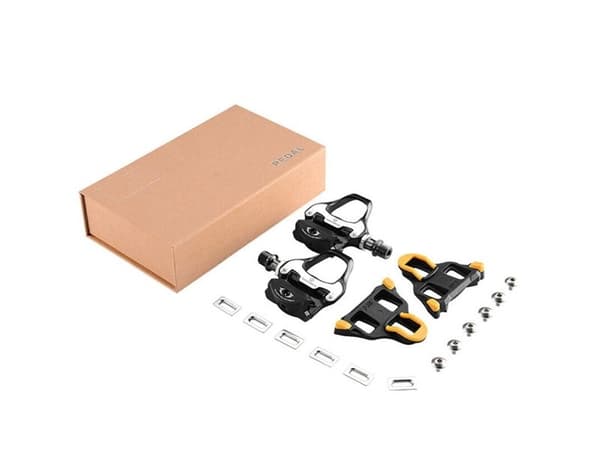 RockBros pedalblokker LP-RD2BK, SPD-system – svart