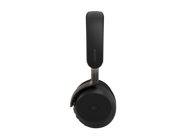 Jabra Evolve3 75 MS - Headset - på örat - Bluetooth - trådlös - aktiv brusradering - USB-A via Bluetooth-adapter - svart - Certifierad för Microsof...