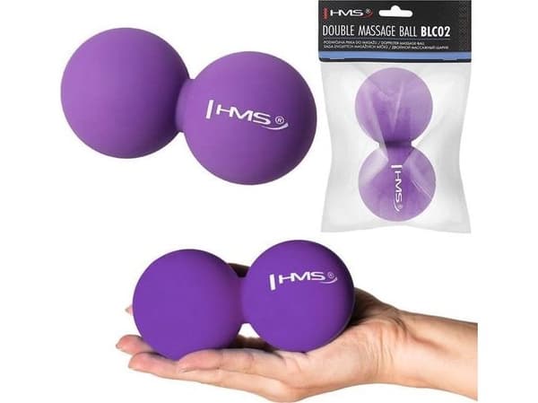 HMS BLC02 Violet Lacrosse massasjeball, dobbel