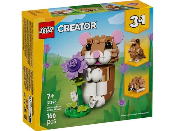 LEGO Creator 31376 Söt hamster med blomma