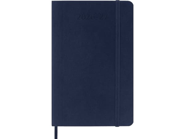 Classic Soft 18M 26/27 Week Note Pocket Sapphire Blue