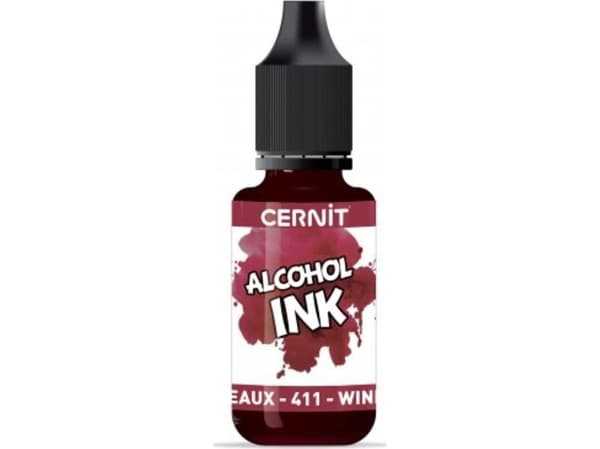 Carioca Cernit alcohol ink 20 ml vinröd