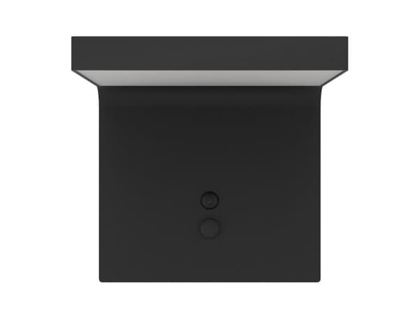 EGLO SPIANTE SOLAR WALL W/SENSOR MUSTA/VALKOINEN