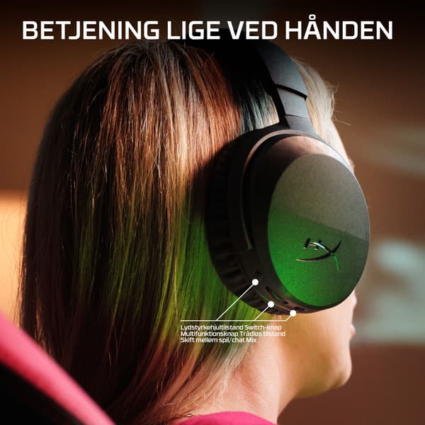 HyperX CloudX Stinger 3 langaton pelikuuloke Xbox, 280 g, Sort