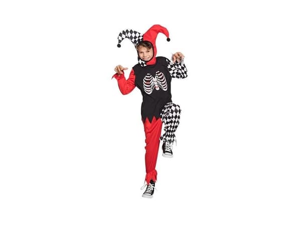 Harlekiini luuranko puku