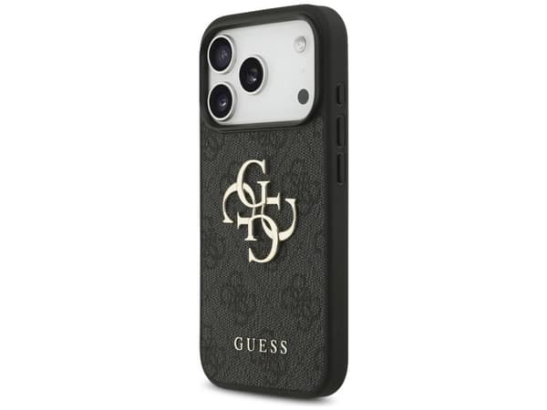 Guess 4G Strap 4G Classic Logo-etui til iPhone 17 Pro - sort