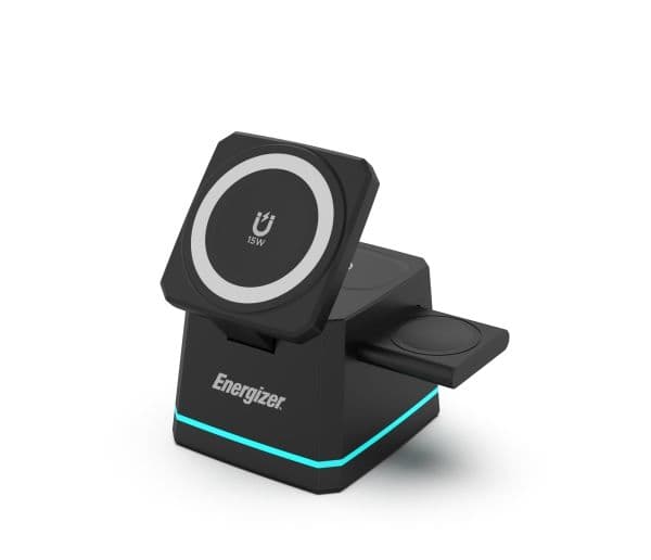 Energizer WCP307, Innendørs, USB, Trådløs lading, Svart