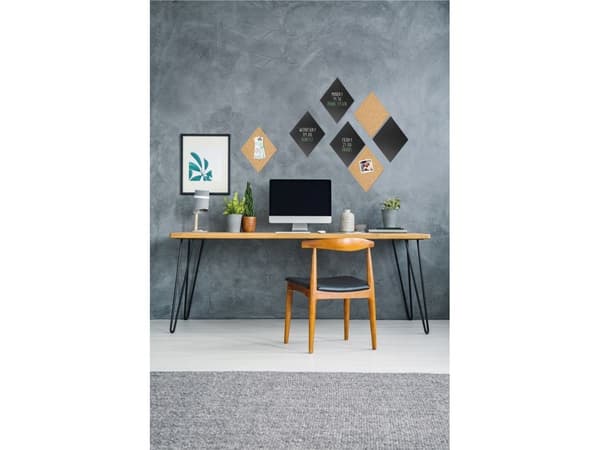 Securit® Diamant kridt og kork opslagstavler