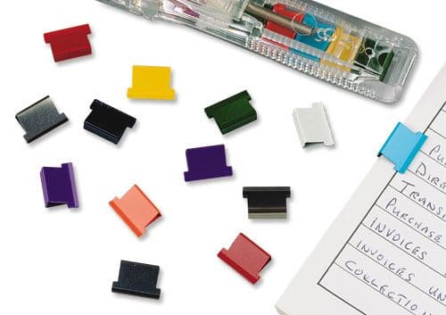 RAPESCO® Supaclips gelb, blau, grün, orange, pink