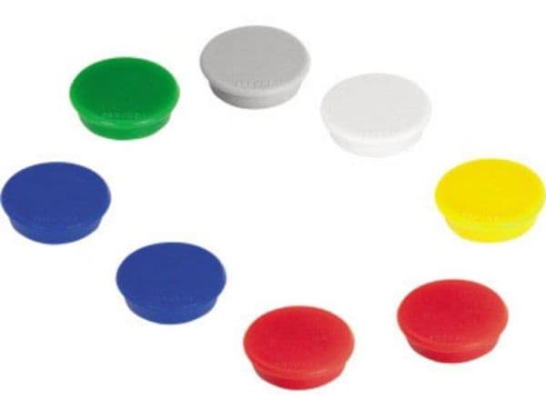 FRANKEN - Magnet - 2,4 cm diameter - blandade (paket om 10)