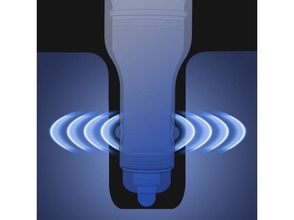 Dudao bil­lader USB-A til USB-C PD QC LED 120W - grå