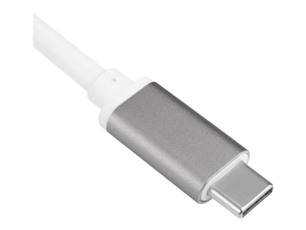 SilverStone EP08 - Ekstern videoadapter - USB-C 3.1 - HDMI - koksgrå