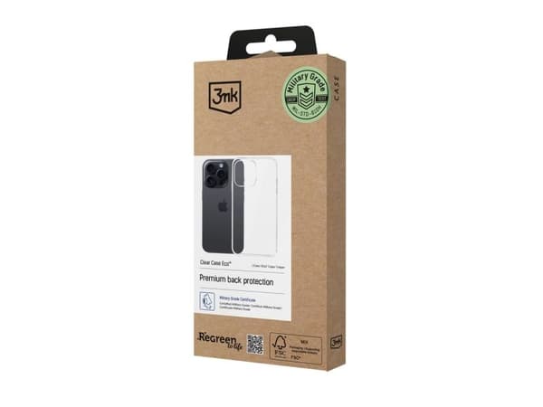 3MK etui ClearCase Eco for Apple iPhone 15 Pro Max