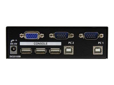 StarTech.com SV231USBGB, 1920 x 1440 pikseliä, 10 W, Musta