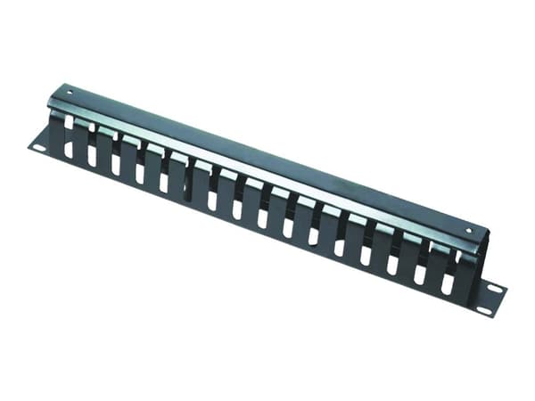 Gembird - Rackpanel för kabelhantering - 1U - 19"