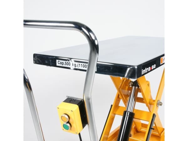Mobilt lyftbord, elektriskt, 500 kg