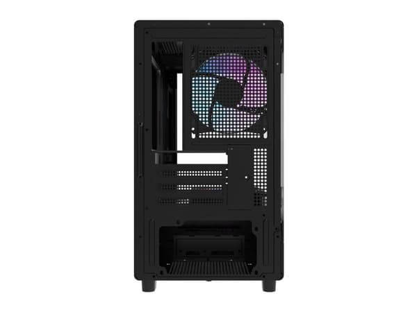 Darkflash DB330M kabinett svart + 3 vifter