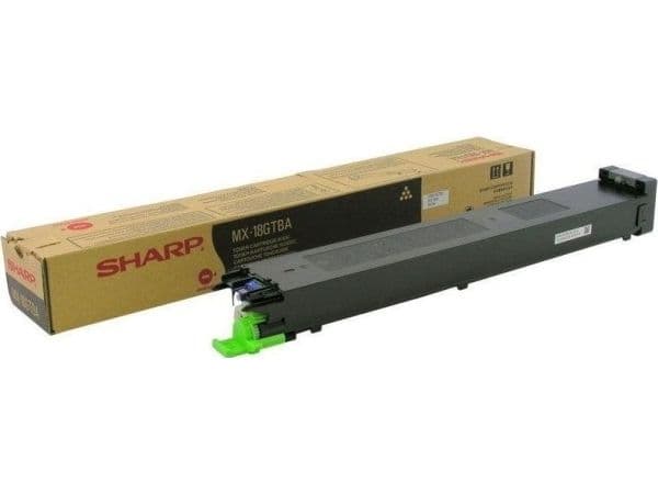Sharp MX-18GTBA, Patron, Sort, Laser, Sharp MX1800, Sort, Høj