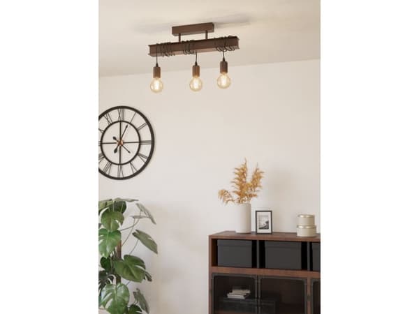 EGLO TOWNSHEND 4 LOFT 3L RUST