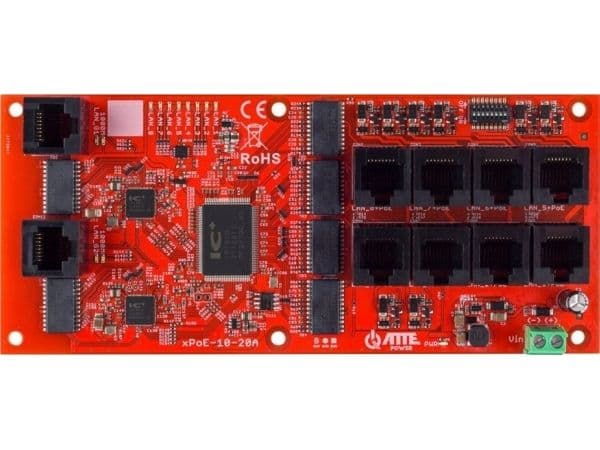 ATTE 10-PORT POE SWITCH xPoE-10-20A-OF