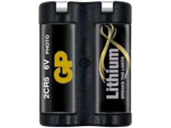 Gp 2cr5-ci lithium-batteri 6v stk