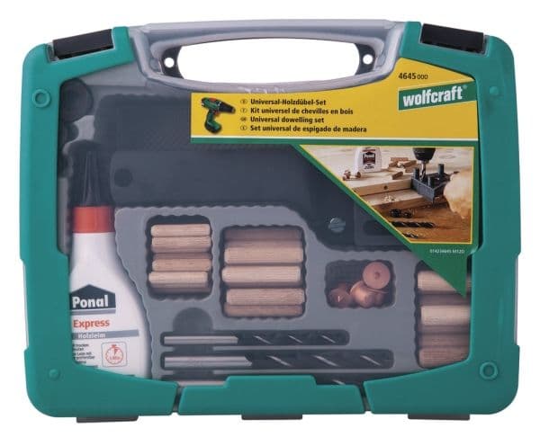 Wolfcraft Wolfcraft Wolfcraft råpluggar 4645000 1 st