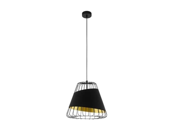 EGLO Austell, Fleksibel montering, Sort, Gull, Sort, Gull, Stål, Stue, Innendørs