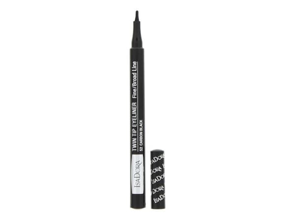 Isadora Twin Tip 52 Carbon Black eyeliner 1 ml