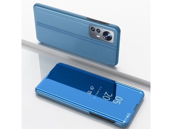 Clear View-etui til Xiaomi 12 Lite blue flipdeksel