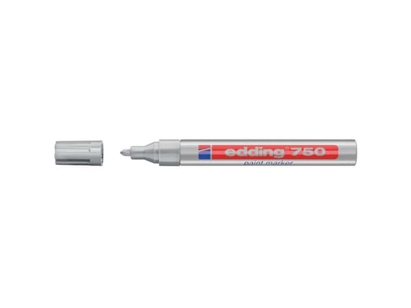 Färgpenna Edding® 750 silver - (10 st./förpackning)