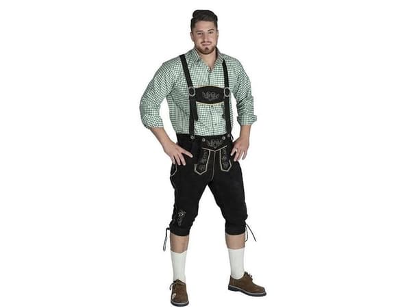 Ægte lederhosen, sorte