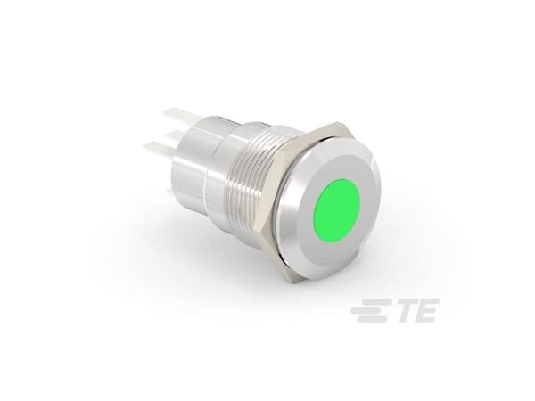TE Connectivity Illuminated Pushbutton SwitchesIlluminated Pushbutton Switches 1-2213765-5 AMP