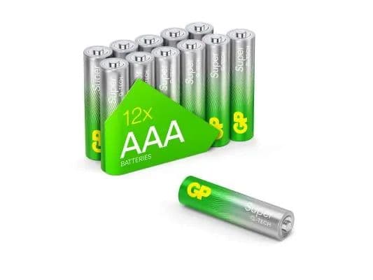 GP Super Alkaline - Batteri AAA / LR03 - Alkaline